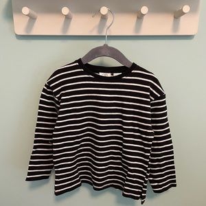 Zara Striped Long Sleeve T-shirt